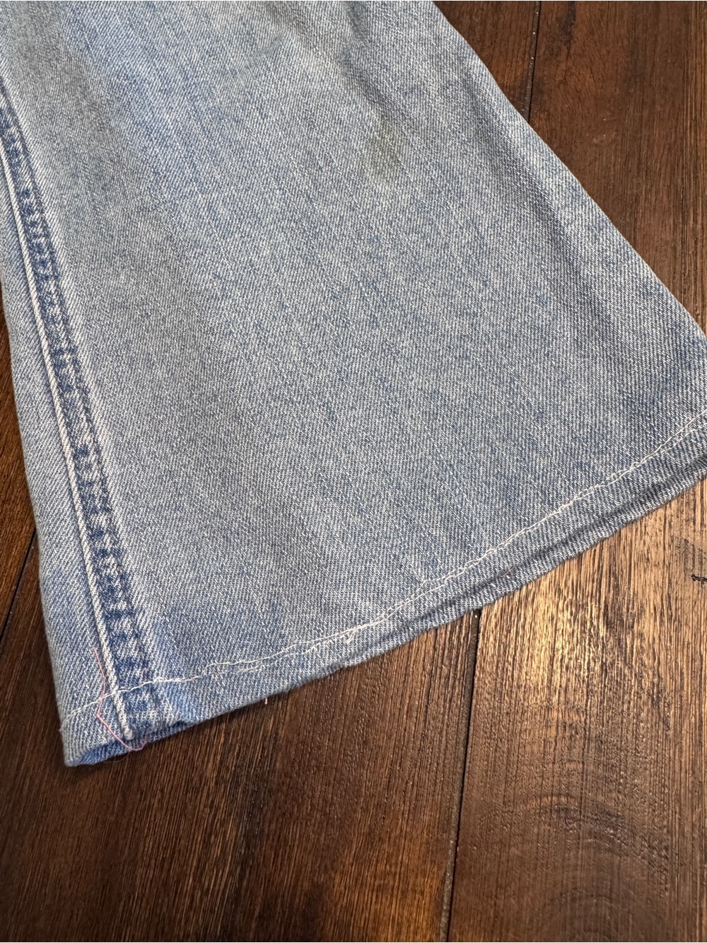 Upcycled Patriotic Patchwork Denim Overalls Small USA Flag Distressed Festival - Picture 8 of 10